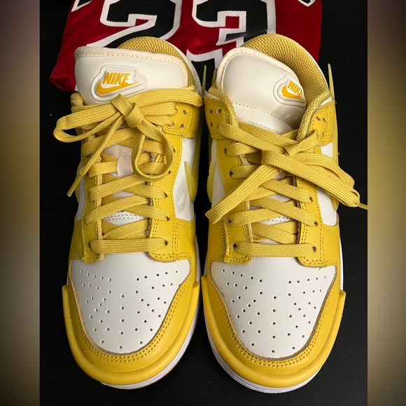 Nike Dunk Low Twist Sneakers - Unique Dunks! Fun Yellow Shoes + Gorgeous Details - Picture 2 of 12